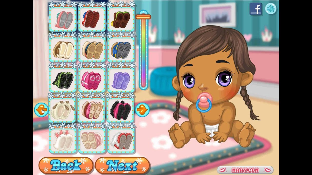 Babies In The Winter Baby Games Mary YouTube