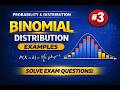 Binomial Distribution |Exams based Question