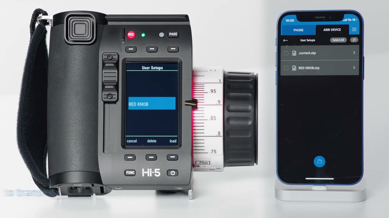 ARRI Tech Tip: Transferring User Setups to Hi-5 via ECS Sync App