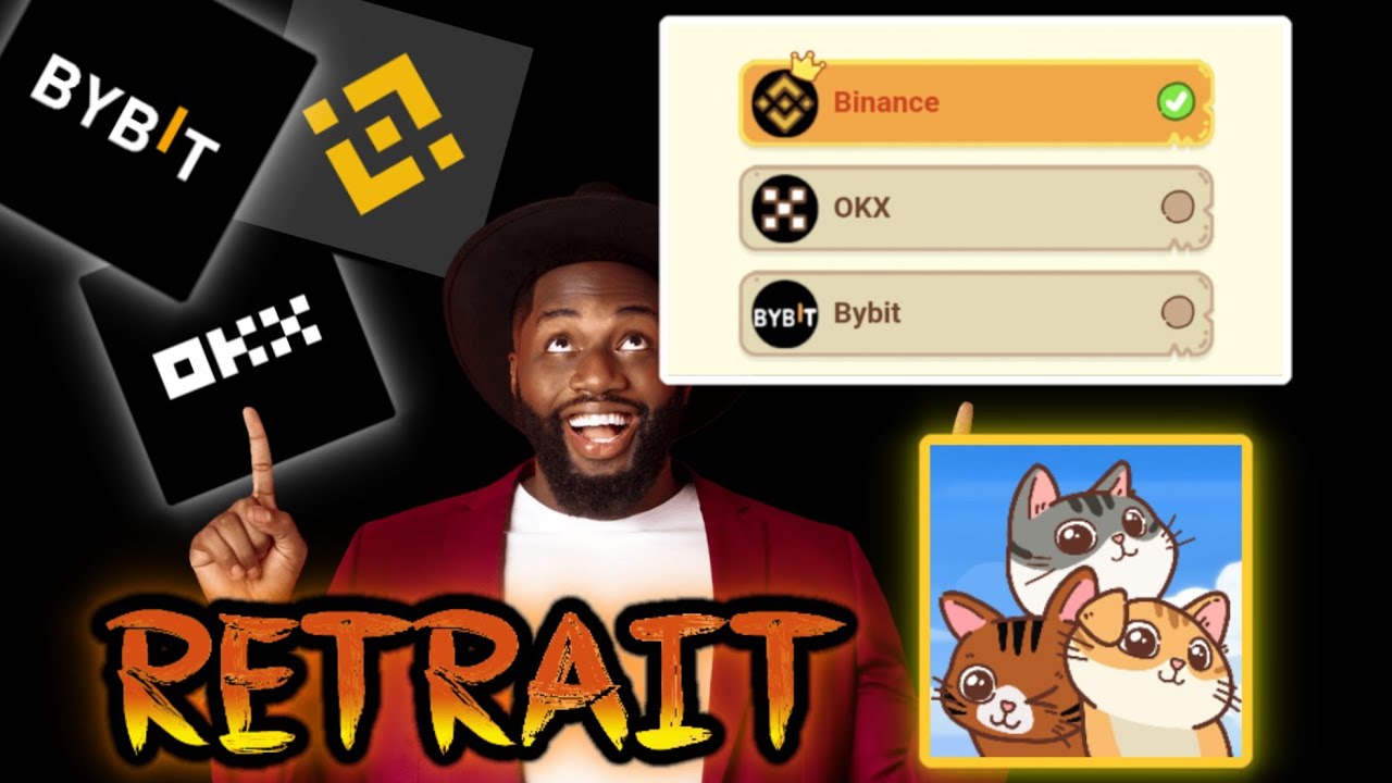 Catizen : Comment effectué le retrait des $CATI sur OKX , BINANCE, TONKEPER...