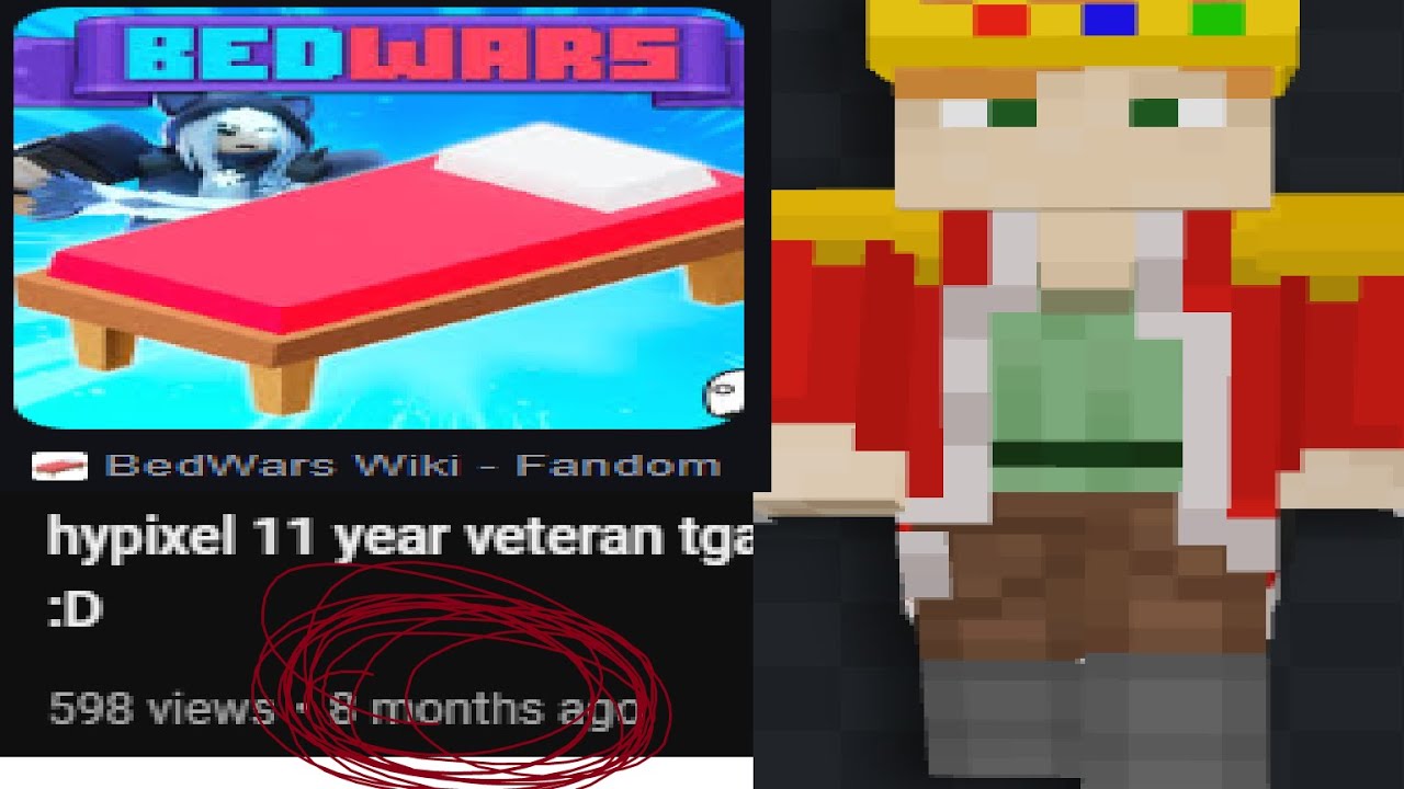 luvii playts BEDWARS and MEINCRAFT after 29 YEARS!!!!!!!!