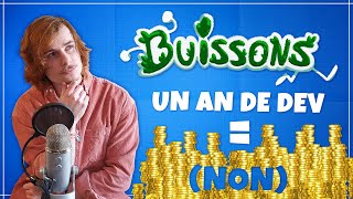 How much money did I make with my indie game? (took me ONE YEAR to complete)  Buissons