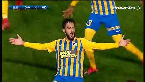 Ομόνοια-ΑΠΟΕΛ 1-2 (16/12/18) - 13η Αγωνιστική