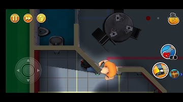 Robbery Bob prison 13 walkthrough