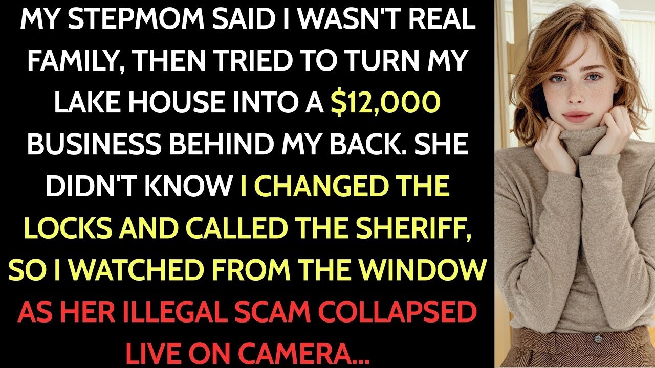 My Stepmom Said, ＂You're Not Going On Vacation With Us!＂ But They Wanted A Break In My Lake House