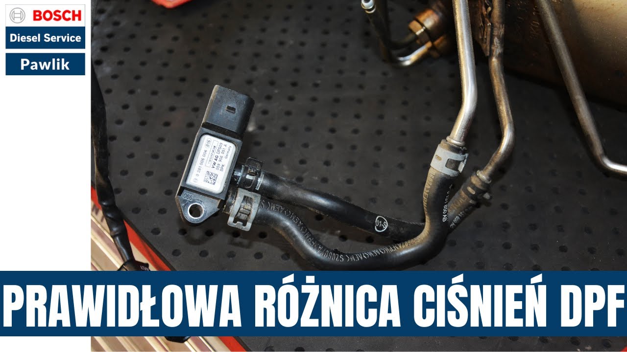 Prawidłowa różnica ciśnień DPF - YouTube