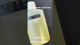 passing a piss test without heat packs with upass.