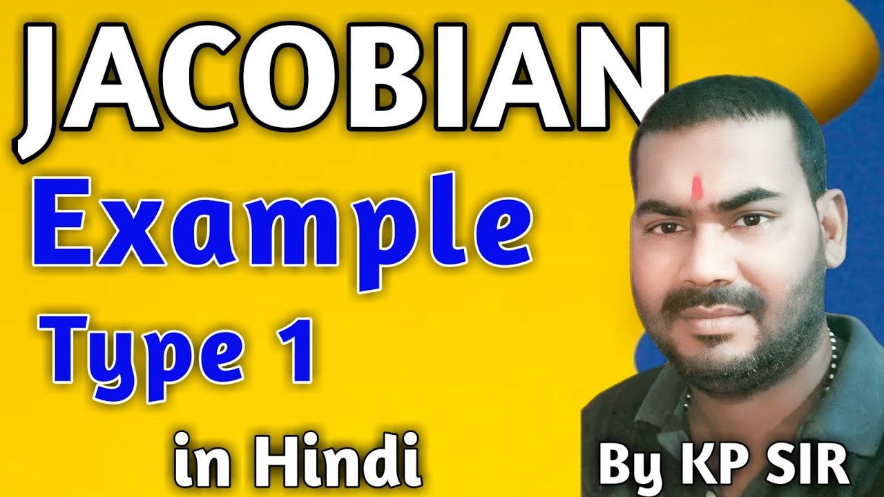 Jacobian example type 1by KP Sir Differential calculus partial