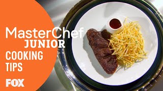 Cooking tips: how to make steak frites | season 5 masterchef junior