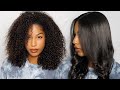 HOW I STRAIGHTEN MY HAIR! EASY CURLY TO STRAIGHT