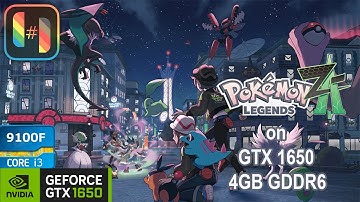 Pokemon Legends ZA Performance Test On Ryubing/Ryujinx | i3 9100F - GTX 1650
