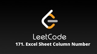 Excel Sheet Column Number | LeetCode | Question 171