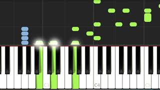 Tom Petty & The Heartbreakers - Learning To Fly (Piano Solo) Synthesia