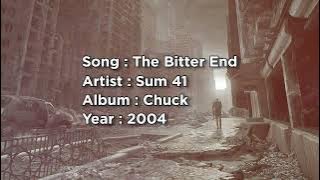 Sum 41 - The Bitter End Lyrics