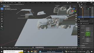 Renault Maxi Clio 3D ModelMAX | FBX | OBJ | screenshot 4