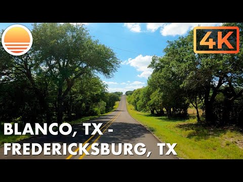 Blanco, Texas to Fredericksburg, Texas! Drive with me in the Texas Hill Country!