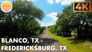 Blanco, Texas to Fredericksburg, Texas! Drive with me in the Texas Hill Country!