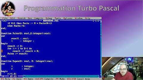 Turbo Pascal : Exercice N°3  Calcul d