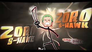 「Champagne」Zoro Vs S-Hawk「AMV/EDIT」4K screenshot 4