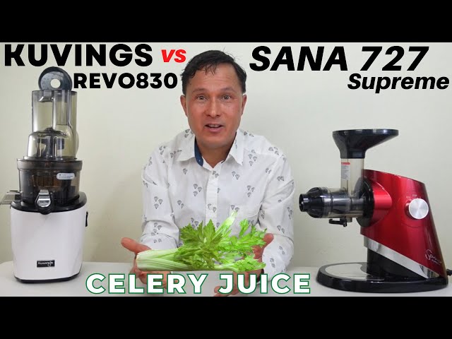 Kuvings REVO830 Wide Feed Slow Juicer in Black