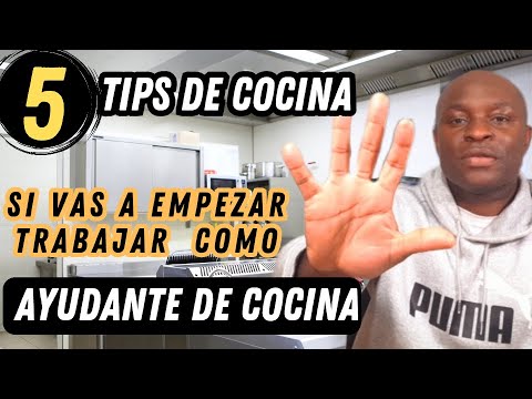 5 TIPS de COCINA si quieres TRABAJAR en un RESTAURANTE | mis consejos BASICOS para EMPEZAR