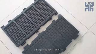 Rubber Vibrating Deck Panels for High Wear Mining Operations