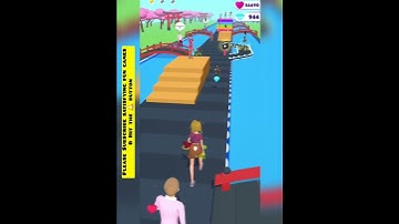 Makeover Run Game Level #74 Satisfying Gameplay Walk-through #shorts #viral #gaming #makeoverrun