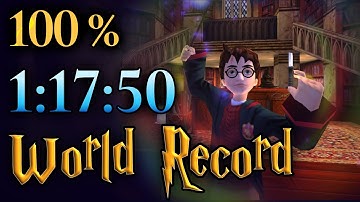 Harry Potter and the Chamber of Secrets PC 100% Speedrun World Record - 1:17:50