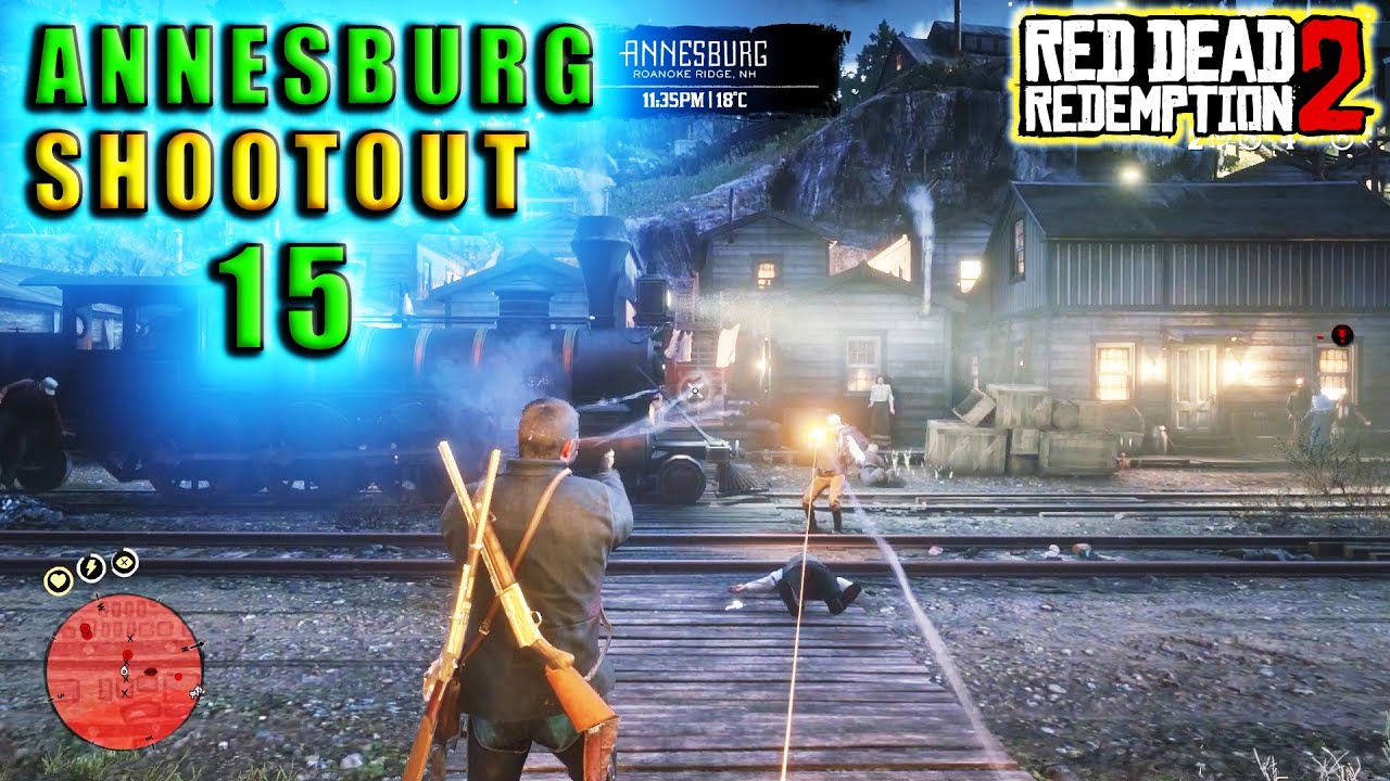 RDR2 - Annesburg SHOOTOUT (Part 15) - YouTube