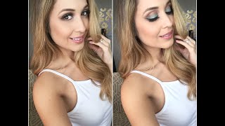 Pop of Venetian Blue Smokey Eye Tutorial