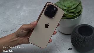 Rose Gold Glass Finish Soft Case screenshot 5