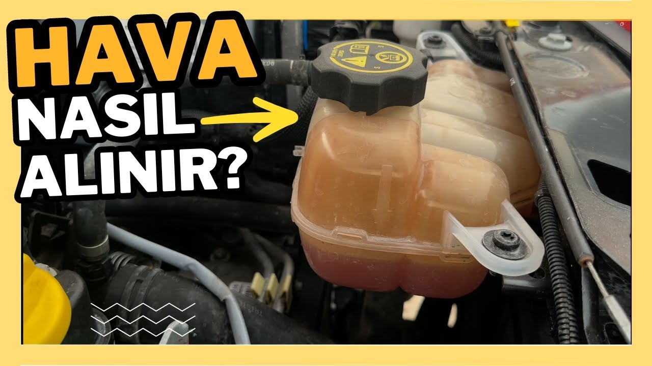 Motordaki radyatördeki suyun havası nasıl alınır? En pratik yöntem!