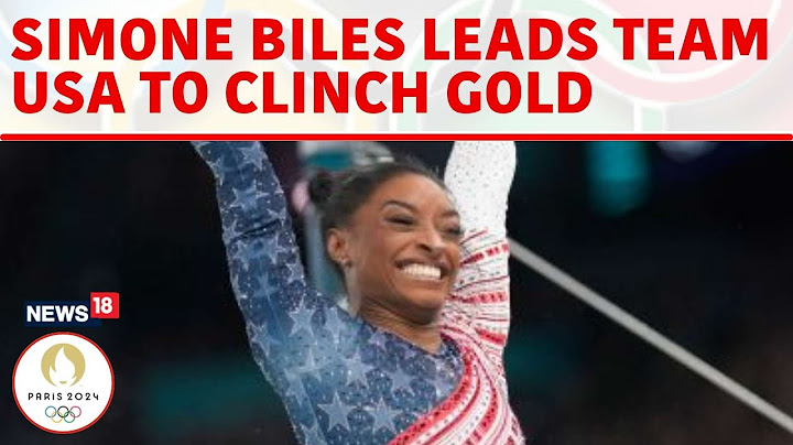 Simone Biles Leads Team USA To Win Women's Gymnastics Team Gold | Paris Olympics 2024 | N18G
