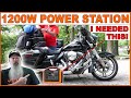 Affordable Oupes 1200W Portable Power Station, Good for Motorcycle Camping?
