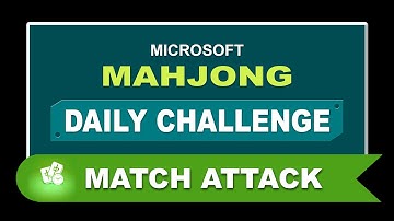 Microsoft Mahjong Daily Challenge June 26, 2024 | Match Attack - Hard