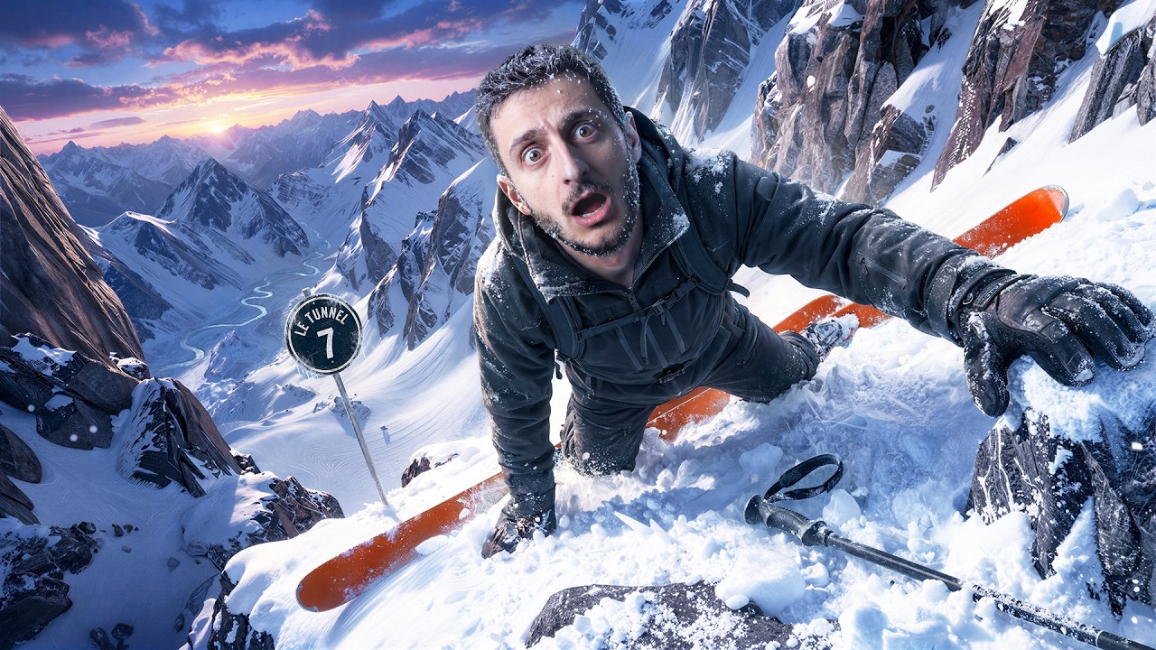Je veux tenter la piste noire la plus dangereuse (et je sais pas skier 👍🏻)