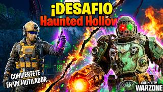 El Desafío SECRETO de Haunted Hollow para Ser un MUTILADOR en Warzone screenshot 1