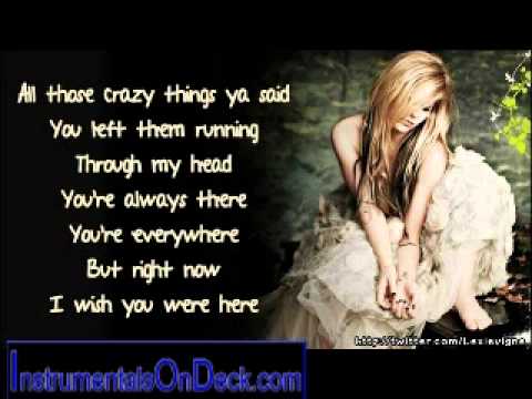Avril Lavigne Wish You Were Here Instrumental Download Youtube