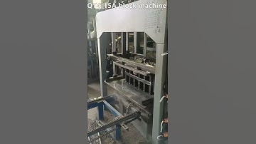 QT4-15A hydraulic fully automatic block making machine to make pavers