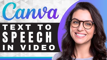 How to Add Text to Speech to Video in Canva | Canva Tutorial