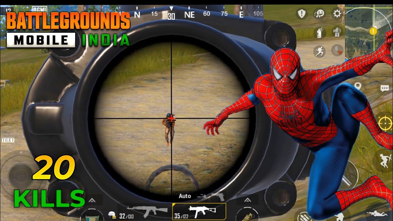 Battleground Mobile India | bgmi Spiderman more Aashish gaming Dada ( Spider-Man)
