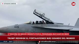 Tensión En Medio Oriente Trump Envía El Portaaviones Gerald R. Ford A Medio Oriente