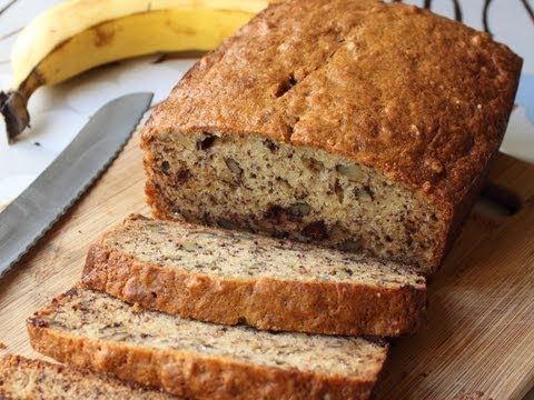 Banana Bread Recipe - Chocolate Banana Nut Loaf