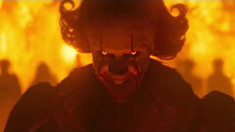 Pennywise in the black spot scene  | IT: welcome to derry 