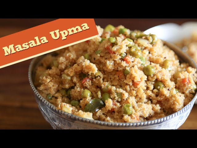 Masala Upma | Healthy And Nutritious Breakfast Recipe | Divine Taste With Anushruti | Rajshri Food