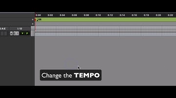 Pro Tools: click track, tempo and meter