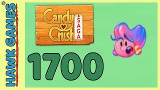 Candy Crush Saga Level 1700 (Save Jelly Queen level) - 3 Stars Walkthrough, No Boosters screenshot 5