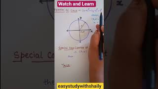 Coordinate geometry, Equation of Circle #equationofcircle #maths #mathstricks #education #examprep