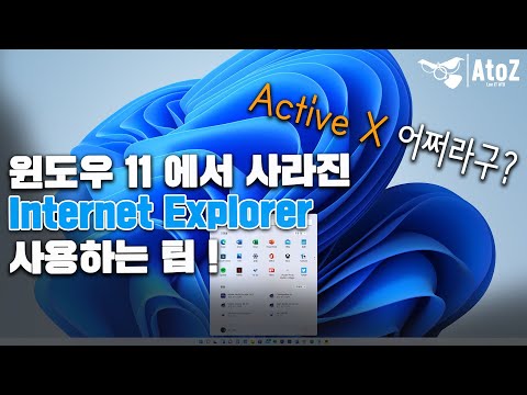 IE 11 이 필요한데, 윈도우11은 못쓴다? 그럴때 IE 11 꺼내 쓰는 방법 !