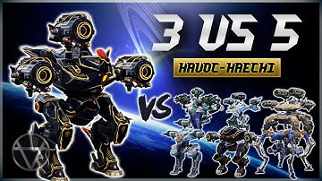 Ultimate Havoc Haechi Slaughters Everything in 3 VS 5 – Mk3 Gameplay | War Robots